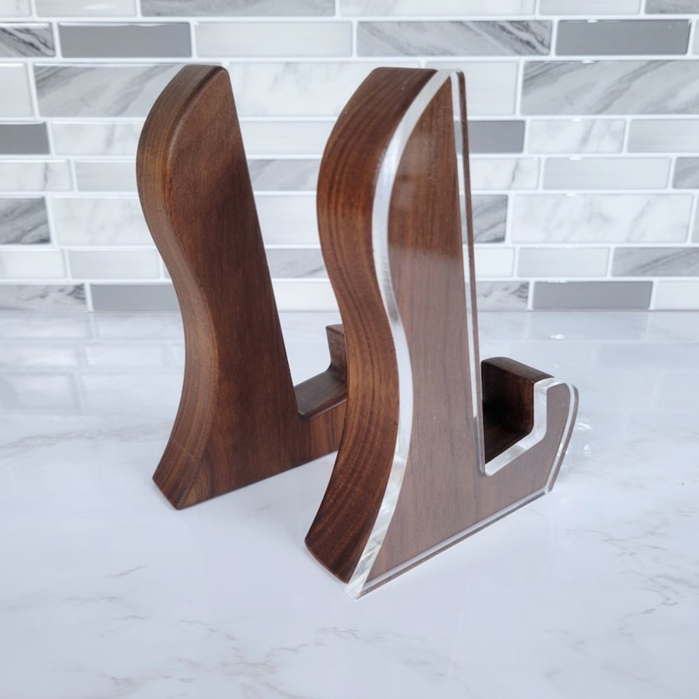 Board Game Template - 2PCS Pointed Back Cutting Board Stand