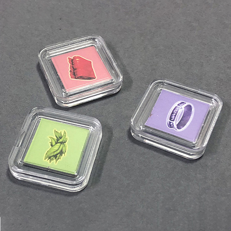 Board Game Verdant - 10PCS Square Clear Plastic Protector Containers