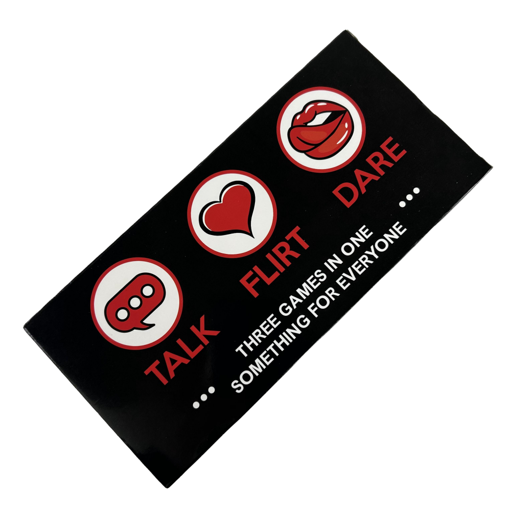 Board Game For Couple - Talk Or Flirt Or Dare Cards