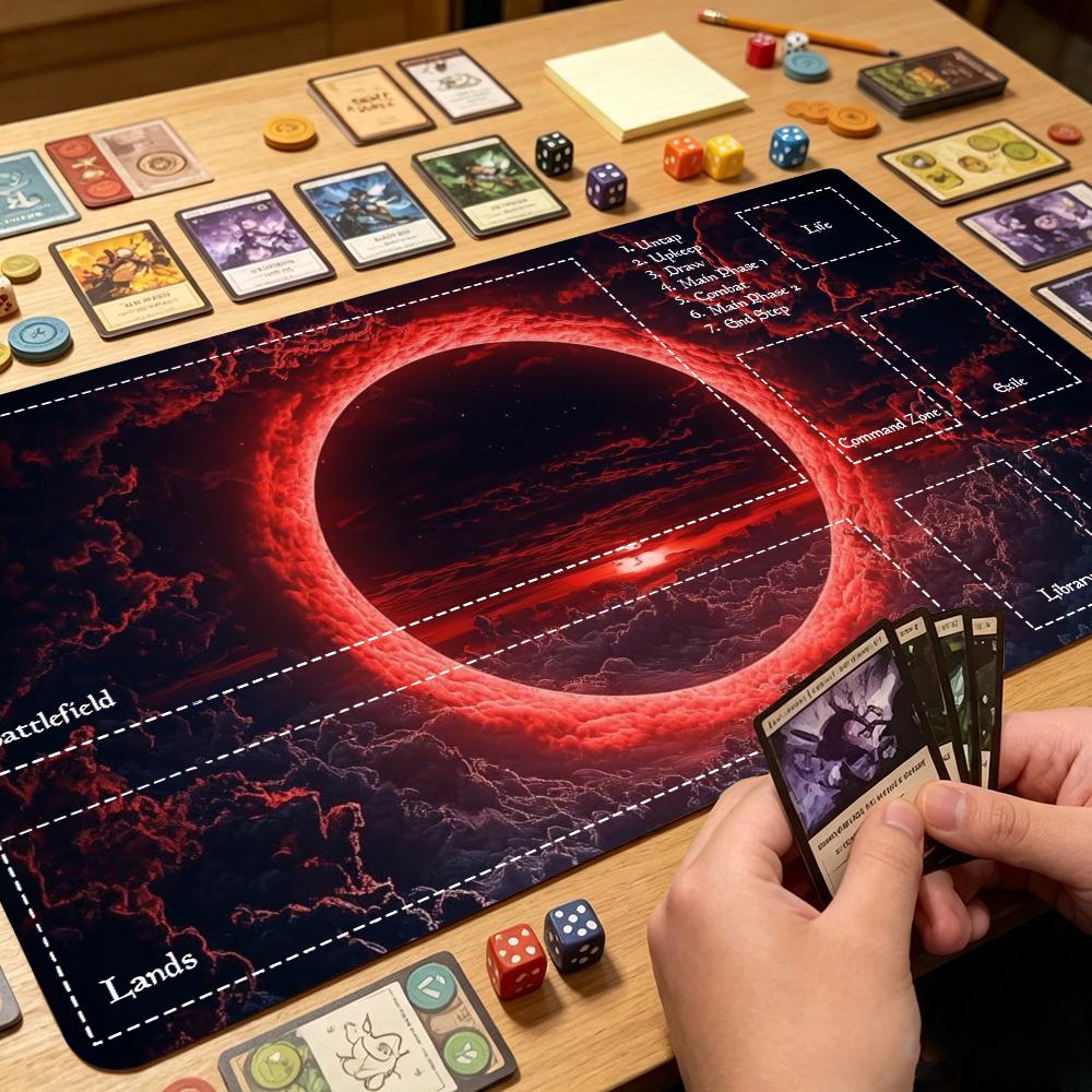 Dark Red Eclipse Extended Game - Board Game Horror ulasan dan harga