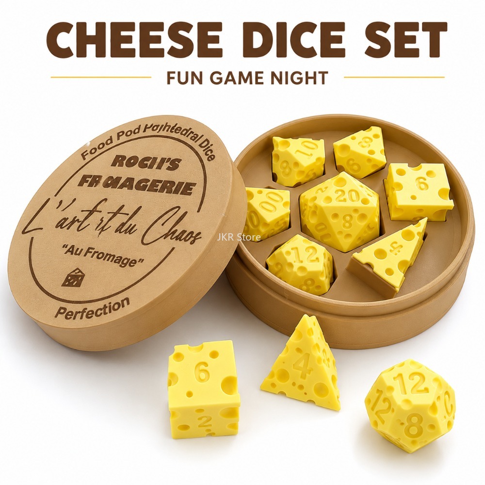 Irregular Cheese Dice Box Orna - Board Game Review ulasan dan harga