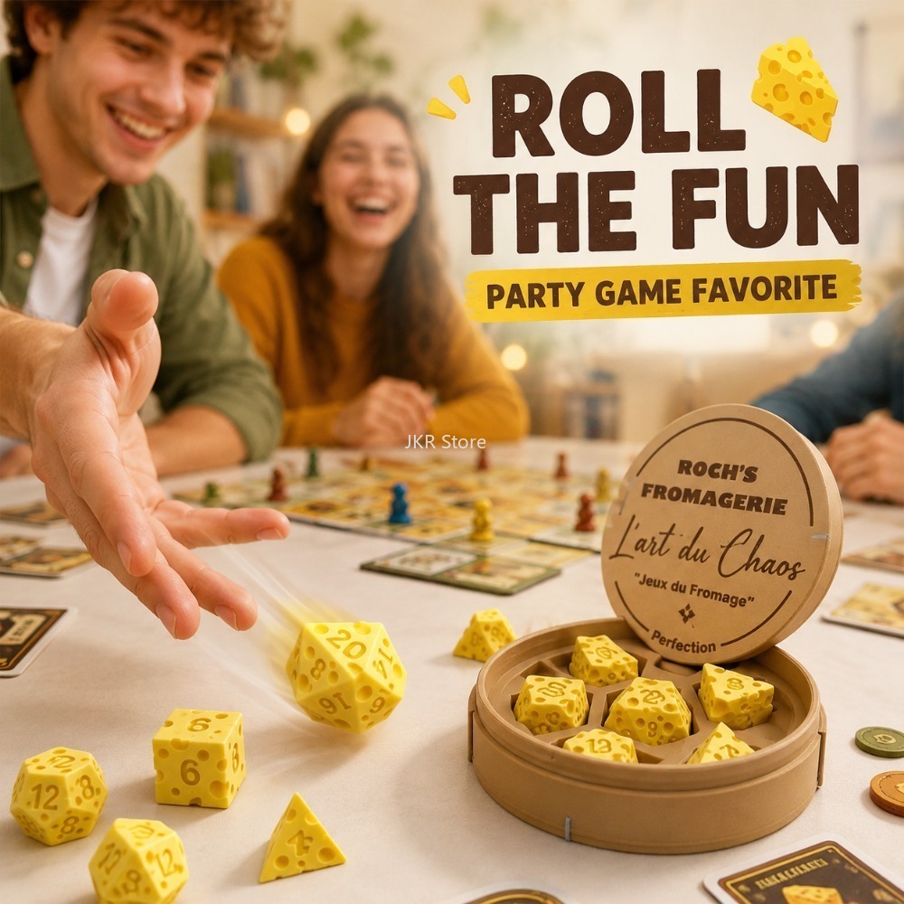 Irregular Cheese Dice Box Orna - Board Game Review ulasan dan harga