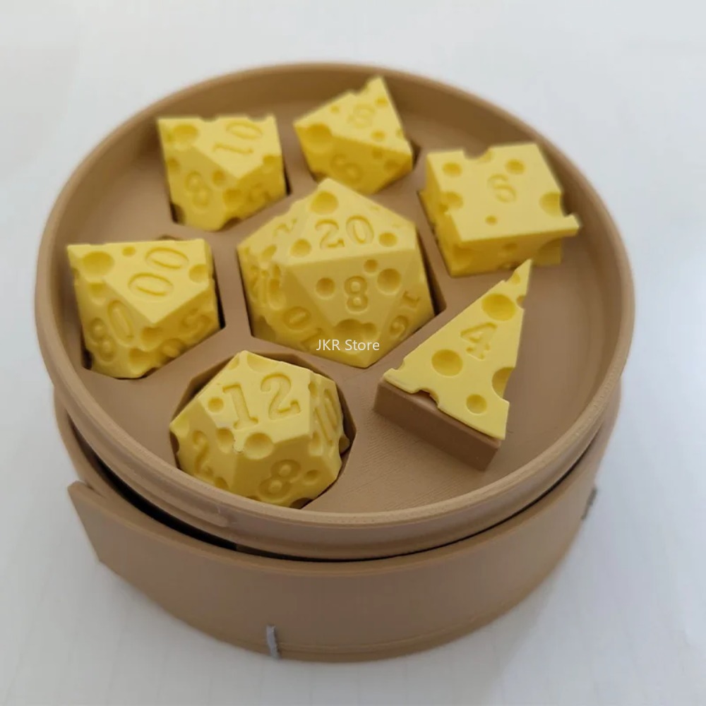 Irregular Cheese Dice Box Orna - Board Game Review ulasan dan harga
