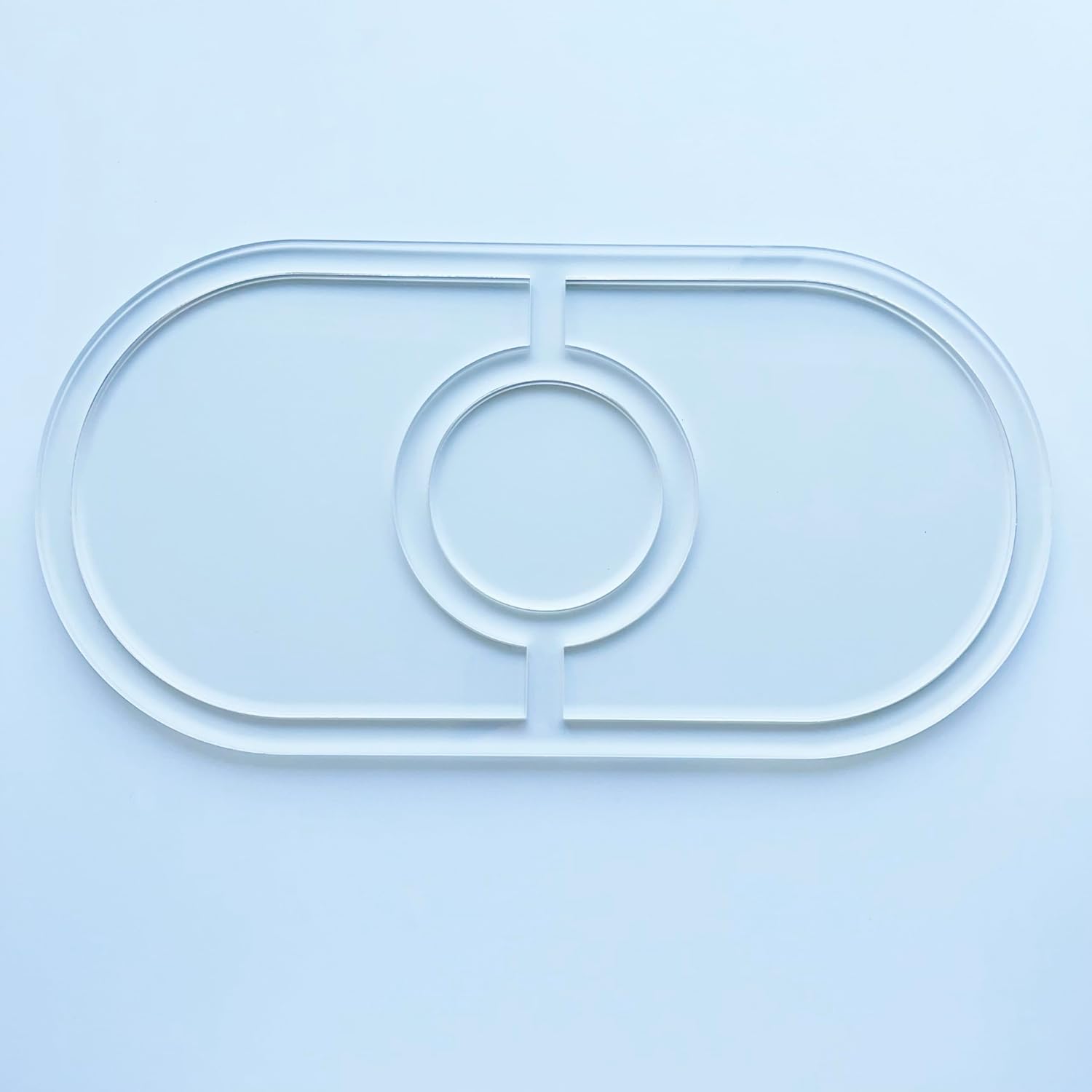 1PC Acrylic Oval Router Templa - Board Game Template ulasan dan harga