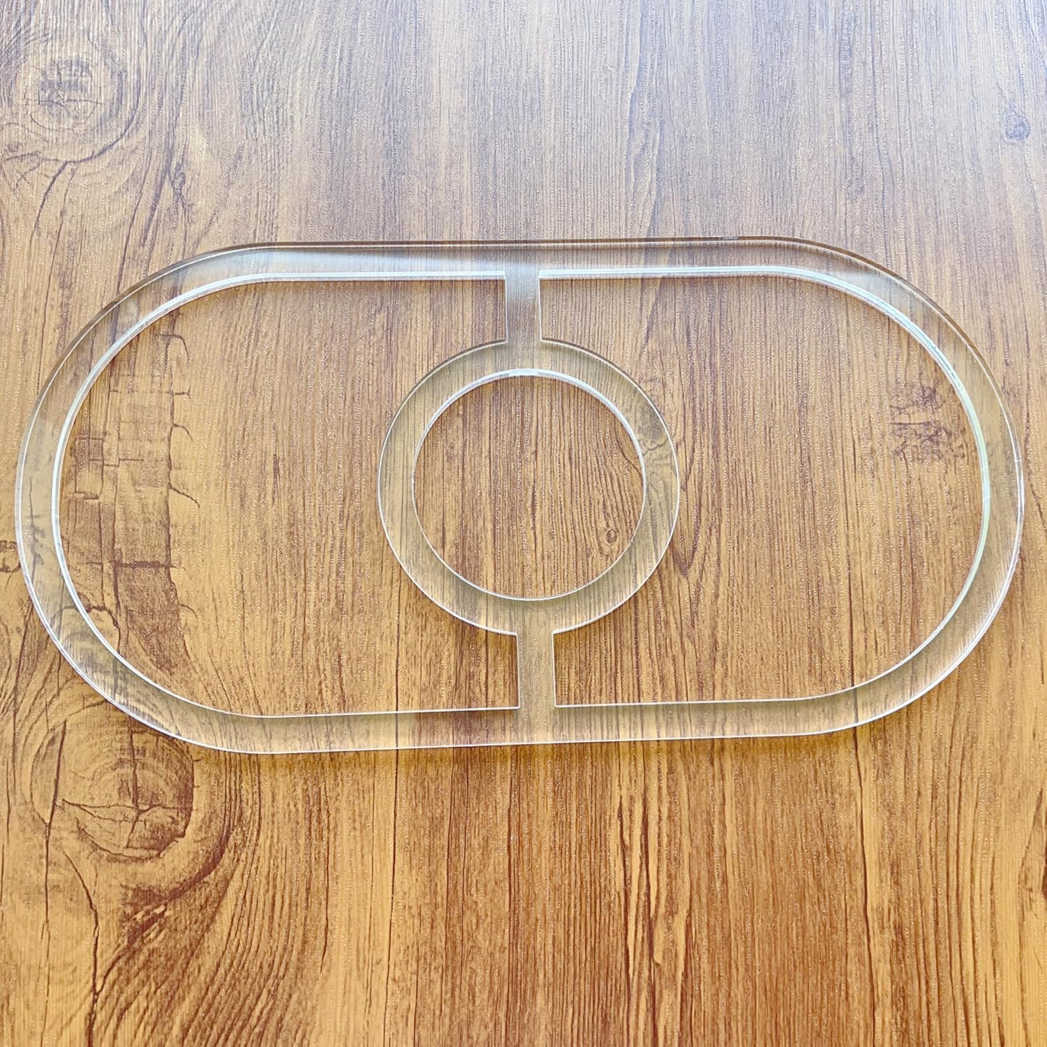 1PC Acrylic Oval Router Templa - Board Game Template ulasan dan harga