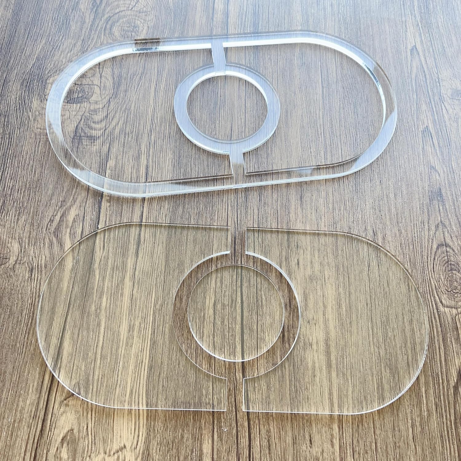 1PC Acrylic Oval Router Templa - Board Game Template ulasan dan harga