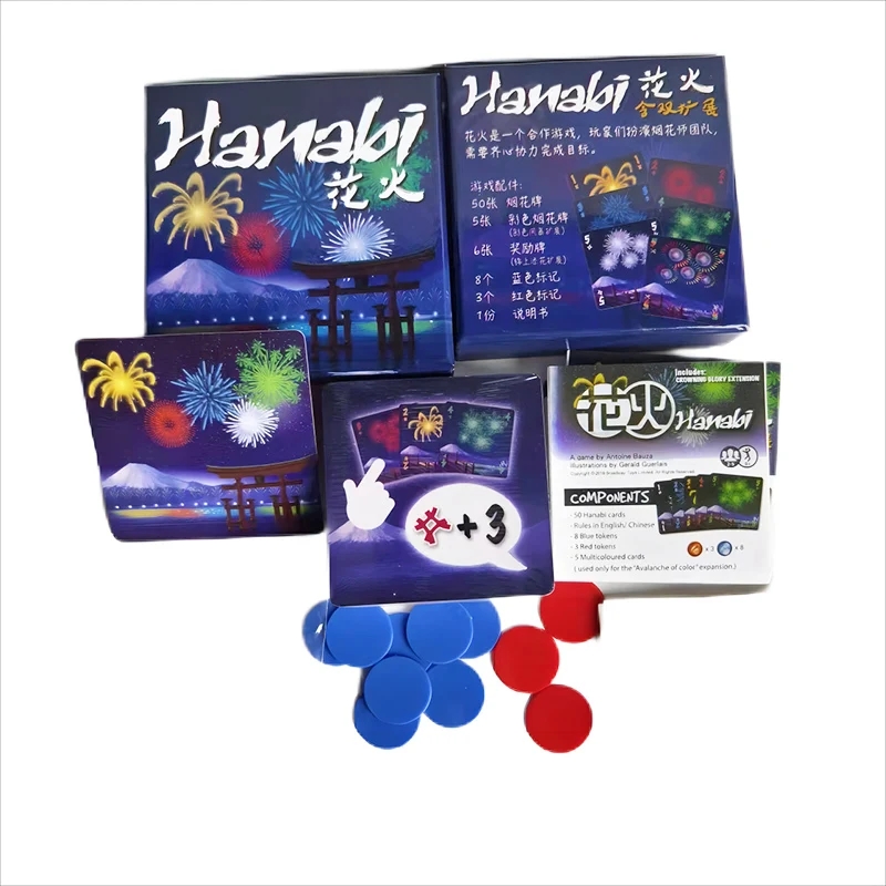 Hanabi Cooperative Card Game | - Board Game For Couple ulasan dan harga