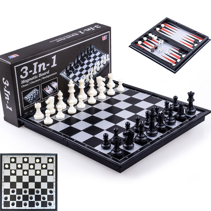 Foldable Magnetic Chess 25CM C - Board Game Harvest ulasan dan harga