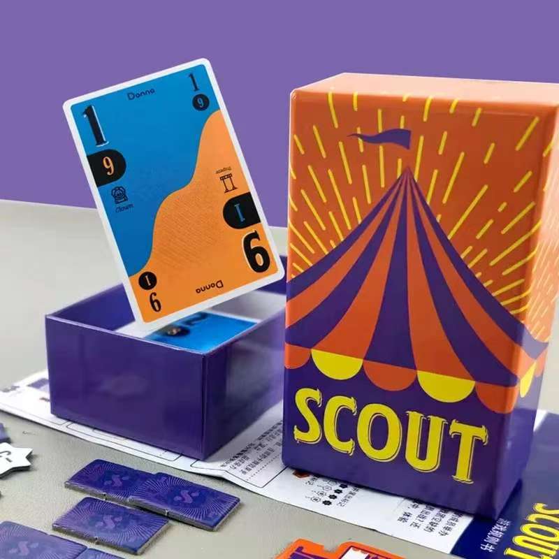 Scout Card Game Circus Scout B - Board Game Template ulasan dan harga