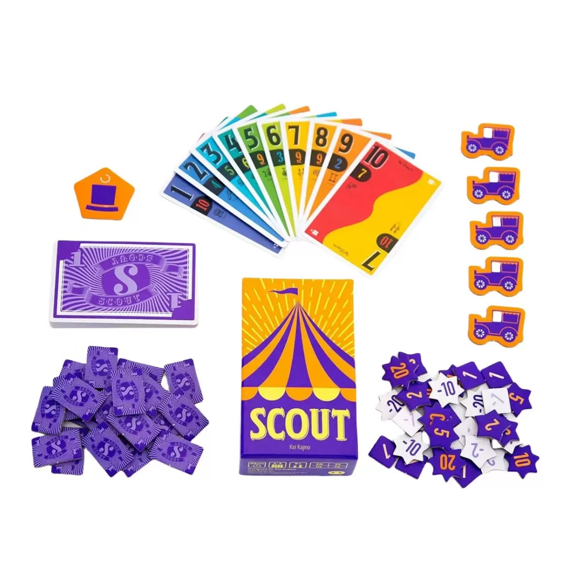 Scout Card Game Circus Scout B - Board Game Template ulasan dan harga