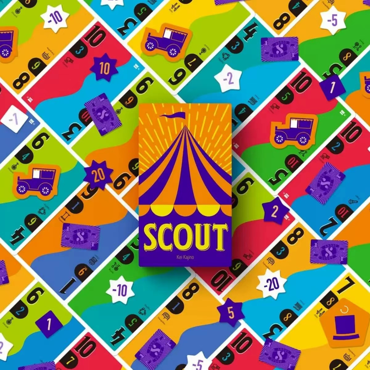 Scout Card Game Circus Scout B - Board Game Template ulasan dan harga