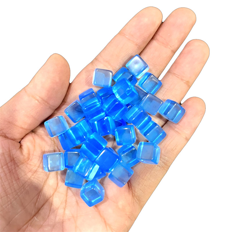 100pcs/set 8mm Clear Cube Dice - Board Game Harvest ulasan dan harga