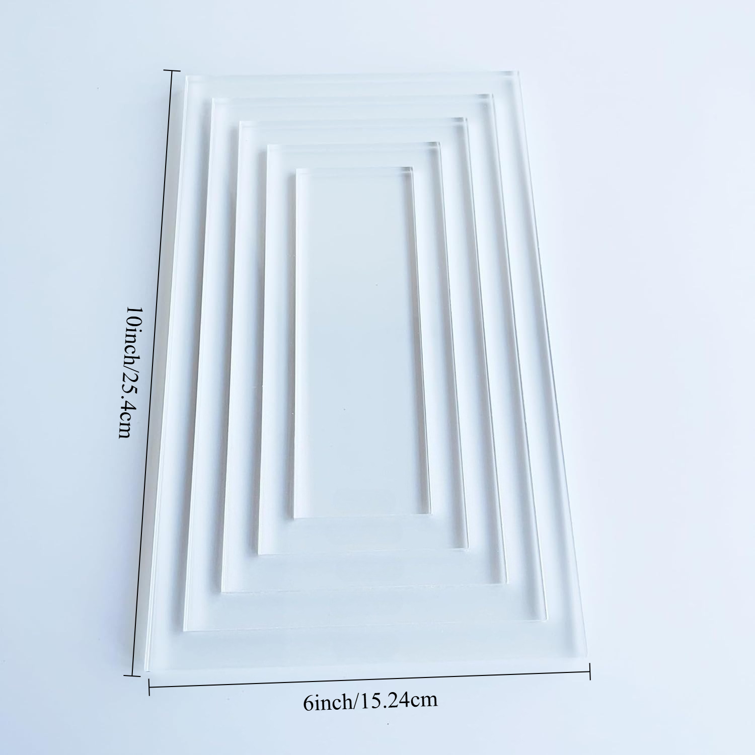 1PC Acrylic Router Template, C - Board Game Template ulasan dan harga