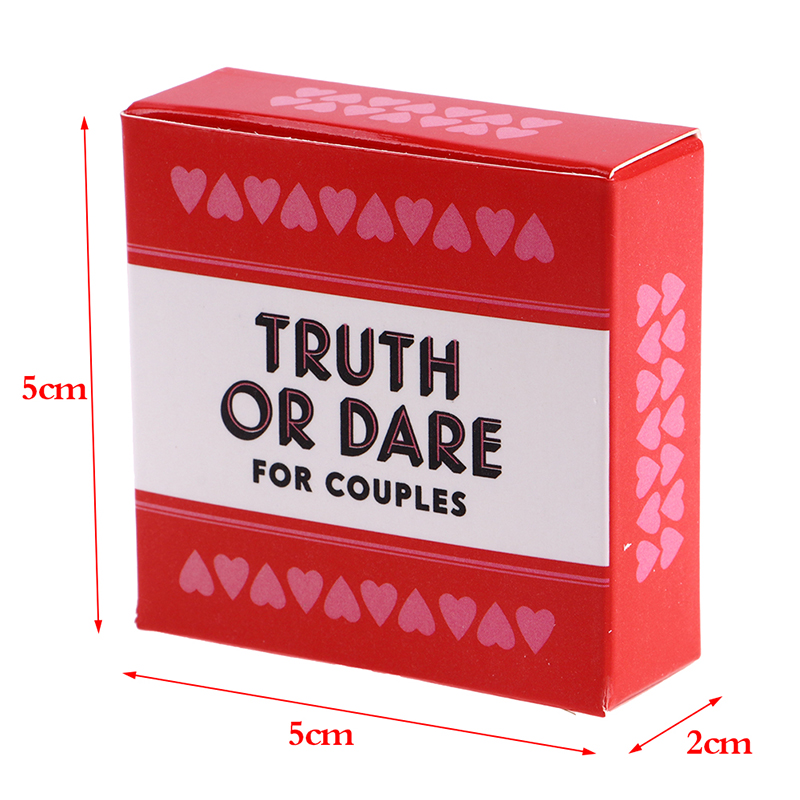 Mini Small Size Truth Or Dare  - Board Game For Couple ulasan dan harga