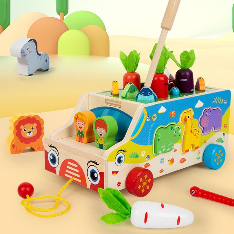 Montessori Carrots Sorting Boa - Board Game Harvest ulasan dan harga