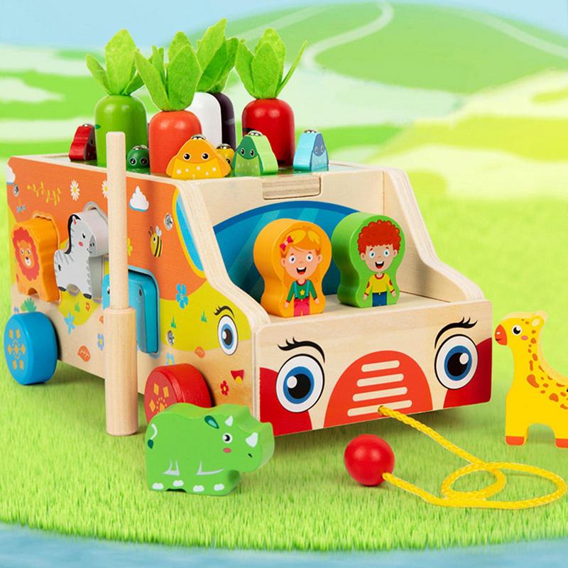 Montessori Carrots Sorting Boa - Board Game Harvest ulasan dan harga