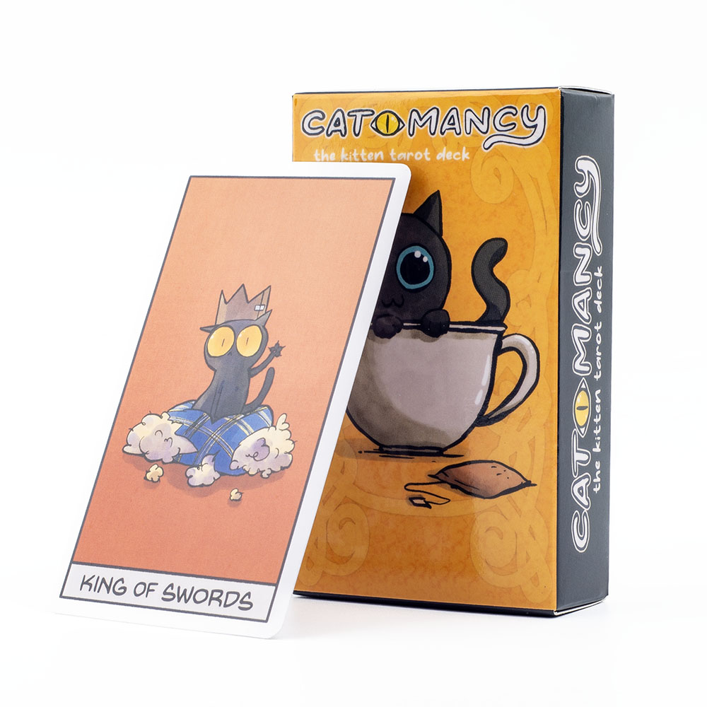 Cat Mancy Kitten Tarot Deck 78 - Board Game For Couple ulasan dan harga