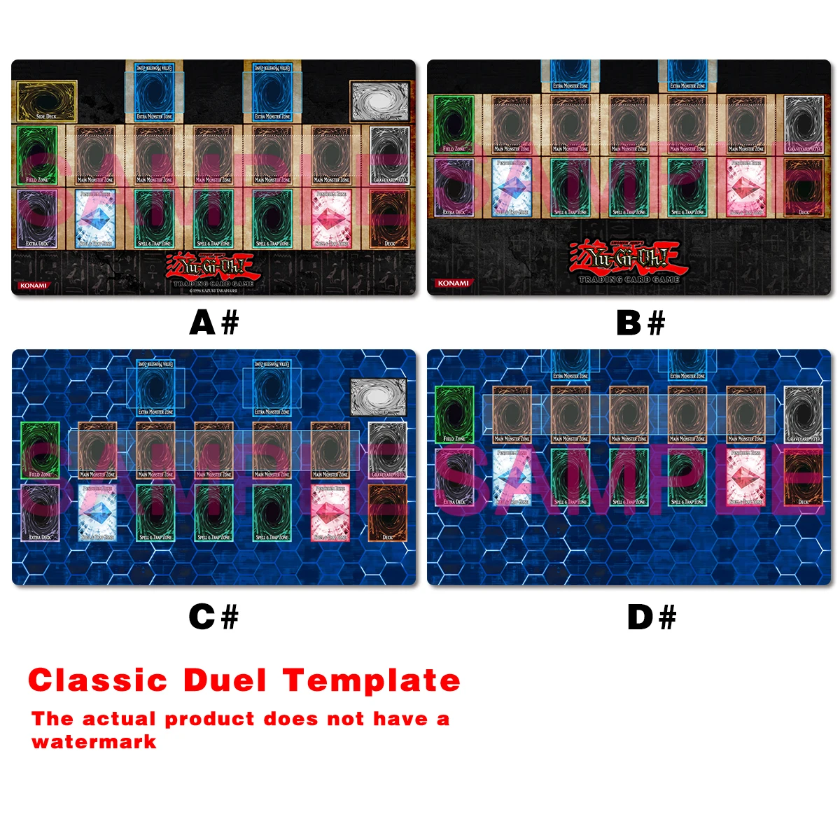 YuGiOh Classic Mat Board Game  - Board Game Template ulasan dan harga