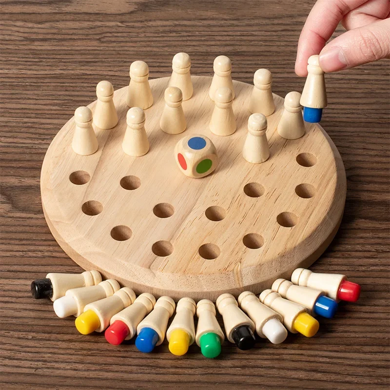 1PC Wooden Memory Match Stick  - Board Game Life ulasan dan harga