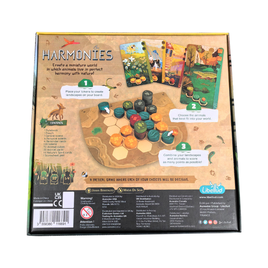 Harmonies - Board Games - Crea - Board Game Horror ulasan dan harga