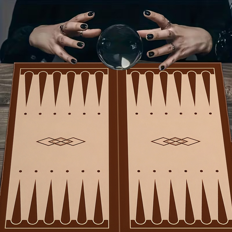1pc Brown Backgammon Board Pri - Board Game Harvest ulasan dan harga