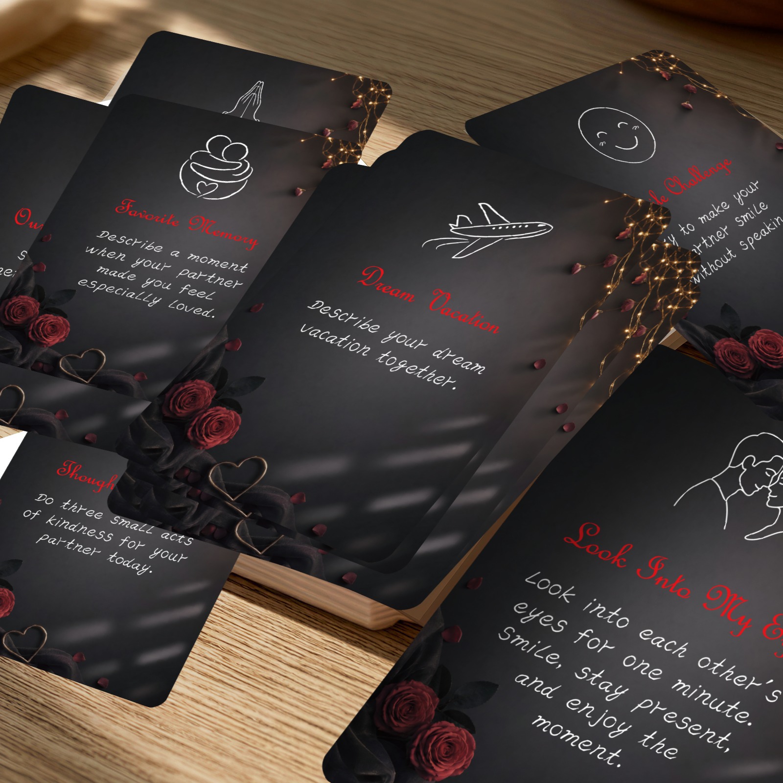 50Pcs Romantic Couple Challeng - Board Game For Couple ulasan dan harga