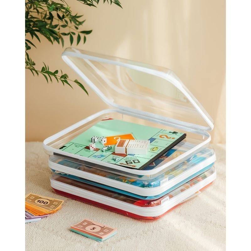 1pc Large Clear Hard Shell Sto - Board Game Review ulasan dan harga
