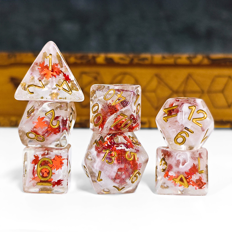 7PCS DND Dices Transparent Res - Board Game Pandemic ulasan dan harga