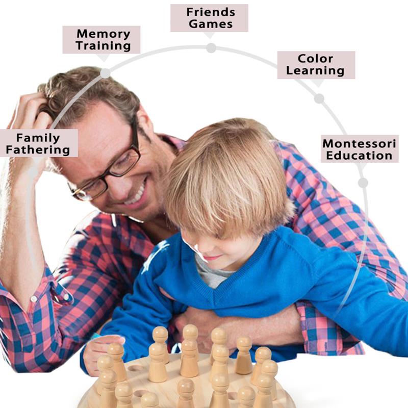 Wooden Puzzle Toys  Montessori - Board Game Life ulasan dan harga