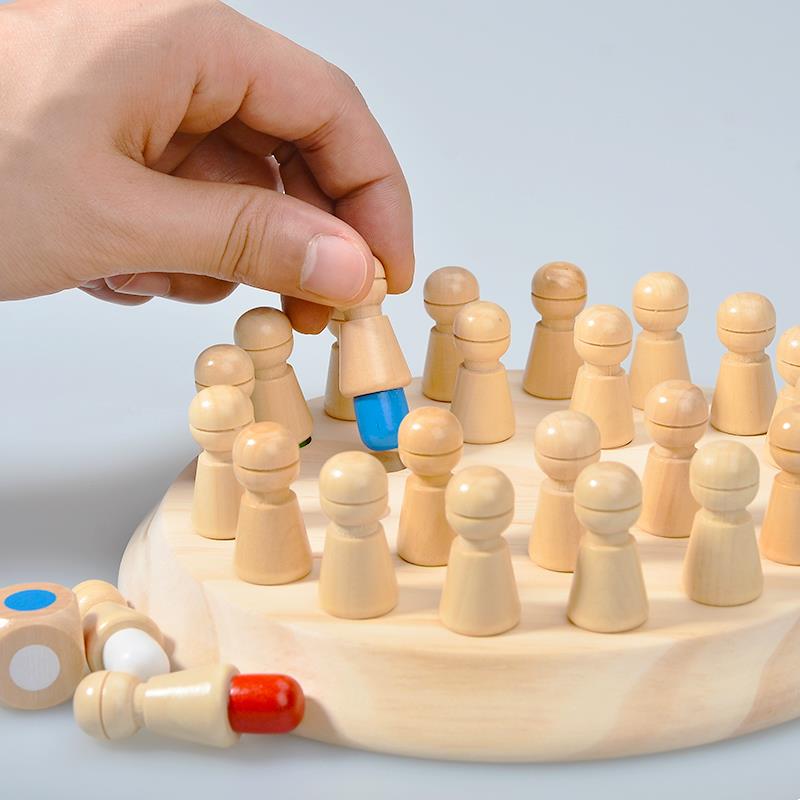 Wooden Puzzle Toys  Montessori - Board Game Life ulasan dan harga