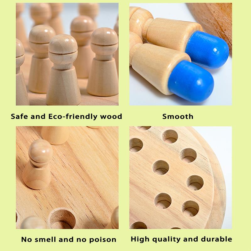 Wooden Puzzle Toys  Montessori - Board Game Life ulasan dan harga