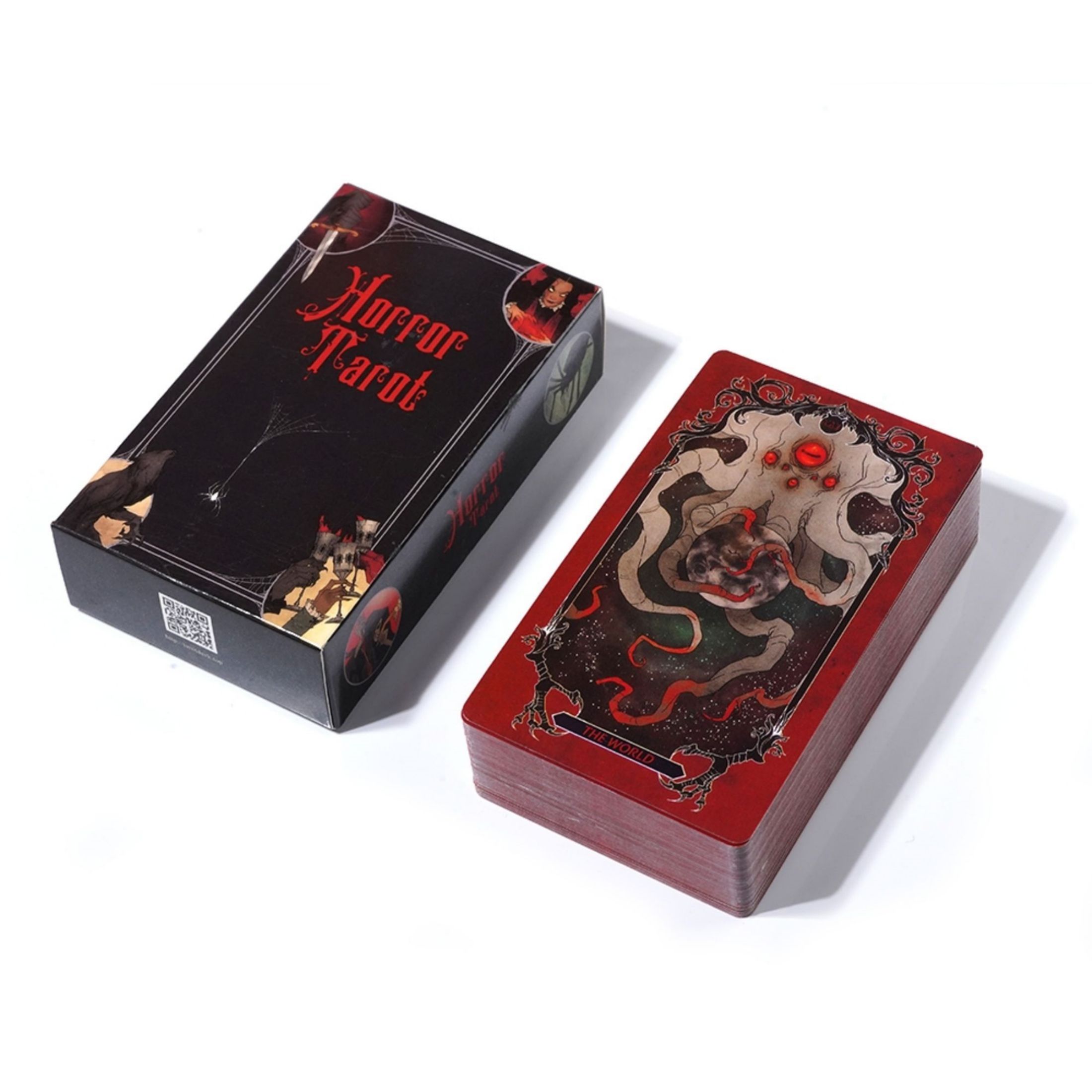 Horror Tarot Deck Card Game Fu - Board Game Horror ulasan dan harga