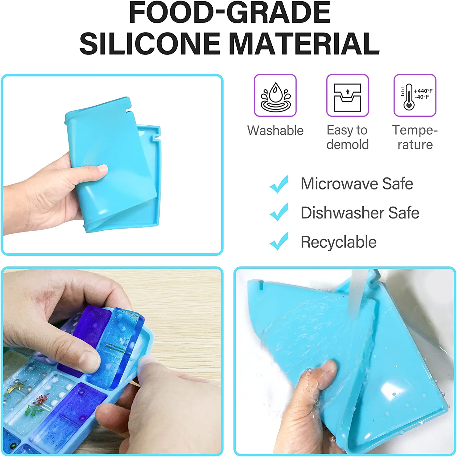 Domino Molds Silicone Epoxy Re - Board Game Review ulasan dan harga