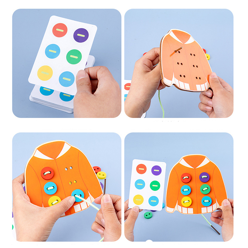1set children's fun montessori - Board Game Life ulasan dan harga